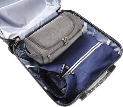 Mens Toiletry Bag Wash Travel Small Shaving Dop Kit Shower Bathroom Ditty Hygiene Bag Camo Mosaic