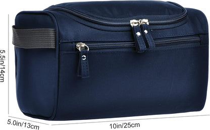 Mens Toiletry Bag Wash Travel Small Shaving Dop Kit Shower Bathroom Ditty Hygiene Bag Camo Mosaic