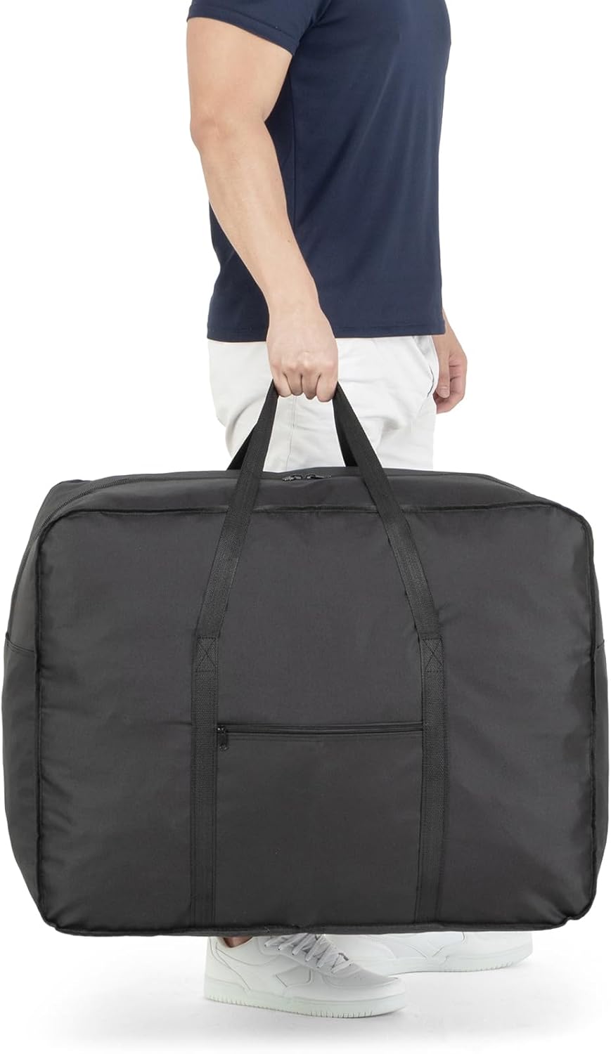 70 LB 29 Inches Airllines Cuban-Homecoming Black Duffel Bag Maletín de Lona 70 Libra Cap Luggage (70 LB)