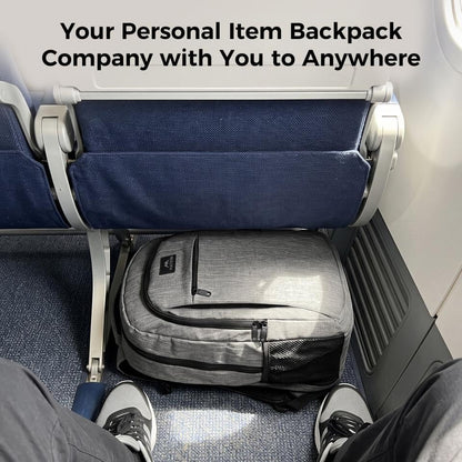 Slim Laptop Backpack, Anti Theft 15.6 inch Computer Travel Backpack for Work Underseat Personal Item, Sturdy Water Resistant Daily Rucksack Bag Gifts for Men & Women, Peacock Blue