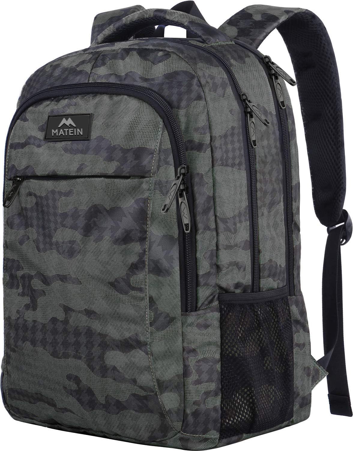 Slim Laptop Backpack, Anti Theft 15.6 inch Computer Travel Backpack for Work Underseat Personal Item, Sturdy Water Resistant Daily Rucksack Bag Gifts for Men & Women, Peacock Blue