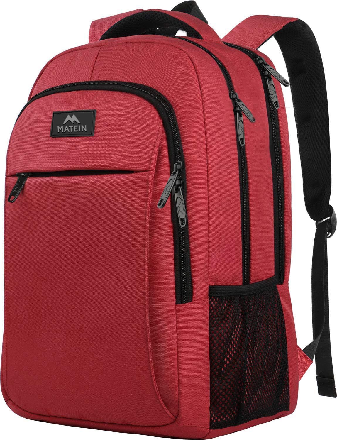 Slim Laptop Backpack, Anti Theft 15.6 inch Computer Travel Backpack for Work Underseat Personal Item, Sturdy Water Resistant Daily Rucksack Bag Gifts for Men & Women, Peacock Blue