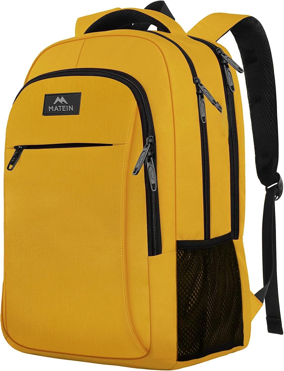 Slim Laptop Backpack, Anti Theft 15.6 inch Computer Travel Backpack for Work Underseat Personal Item, Sturdy Water Resistant Daily Rucksack Bag Gifts for Men & Women, Peacock Blue