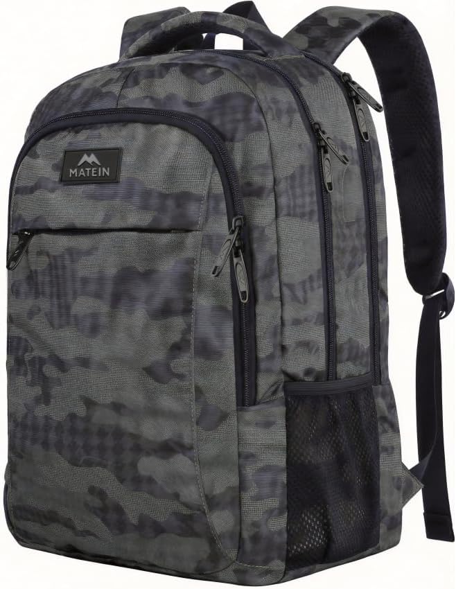 Slim Laptop Backpack, Anti Theft 15.6 inch Computer Travel Backpack for Work Underseat Personal Item, Sturdy Water Resistant Daily Rucksack Bag Gifts for Men & Women, Peacock Blue