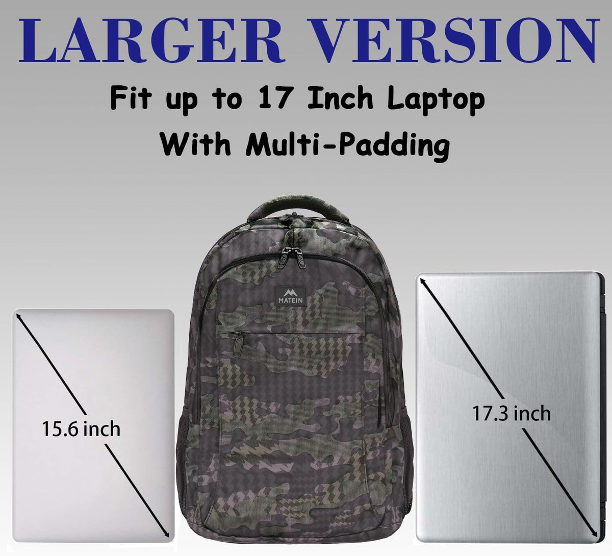 Slim Laptop Backpack, Anti Theft 15.6 inch Computer Travel Backpack for Work Underseat Personal Item, Sturdy Water Resistant Daily Rucksack Bag Gifts for Men & Women, Peacock Blue