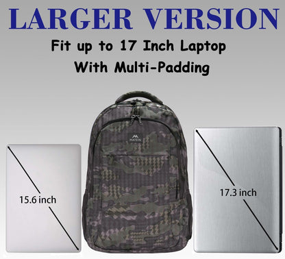 Slim Laptop Backpack, Anti Theft 15.6 inch Computer Travel Backpack for Work Underseat Personal Item, Sturdy Water Resistant Daily Rucksack Bag Gifts for Men & Women, Peacock Blue