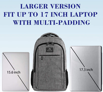 Slim Laptop Backpack, Anti Theft 15.6 inch Computer Travel Backpack for Work Underseat Personal Item, Sturdy Water Resistant Daily Rucksack Bag Gifts for Men & Women, Peacock Blue