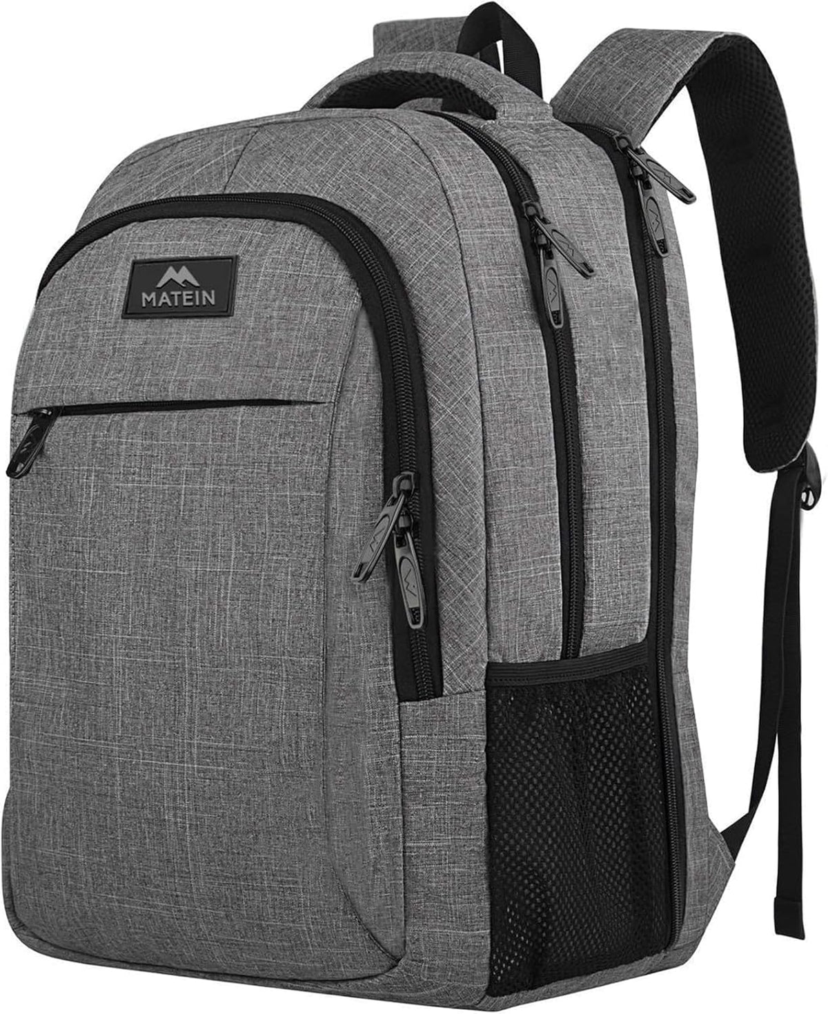 Slim Laptop Backpack, Anti Theft 15.6 inch Computer Travel Backpack for Work Underseat Personal Item, Sturdy Water Resistant Daily Rucksack Bag Gifts for Men & Women, Peacock Blue