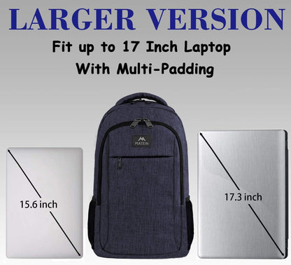 Slim Laptop Backpack, Anti Theft 15.6 inch Computer Travel Backpack for Work Underseat Personal Item, Sturdy Water Resistant Daily Rucksack Bag Gifts for Men & Women, Peacock Blue