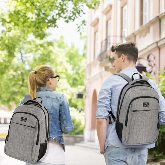 Slim Laptop Backpack, Anti Theft 15.6 inch Computer Travel Backpack for Work Underseat Personal Item, Sturdy Water Resistant Daily Rucksack Bag Gifts for Men & Women, Peacock Blue