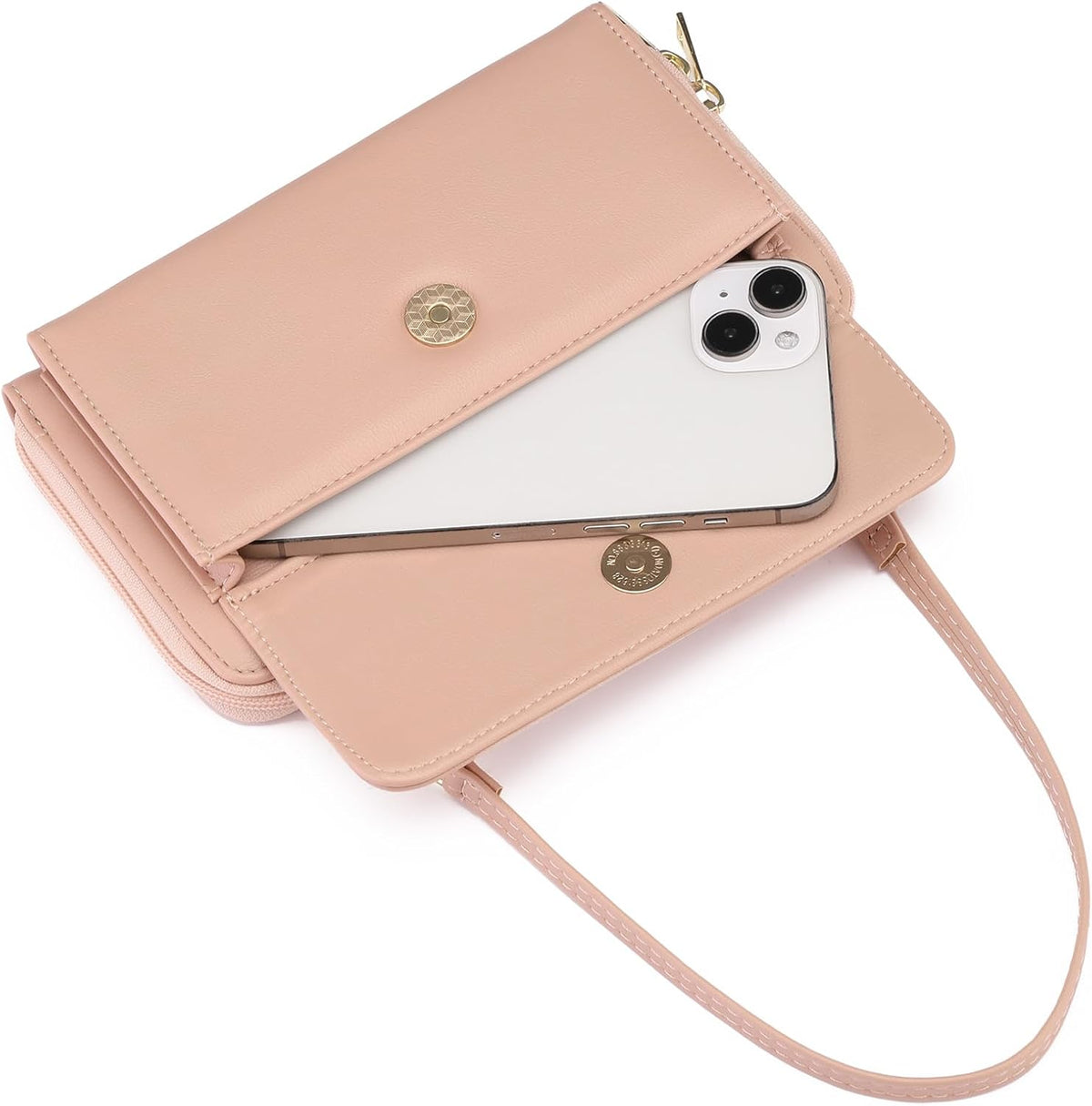 Phone Purse Crossbody Bags for Women Small Travel Wallet Touch Screen RFID Blocking