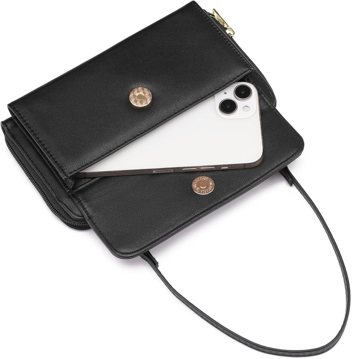 Phone Purse Crossbody Bags for Women Small Travel Wallet Touch Screen RFID Blocking