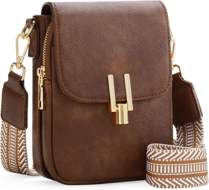 Phone Purse Crossbody Bags for Women Small Travel Wallet Touch Screen RFID Blocking