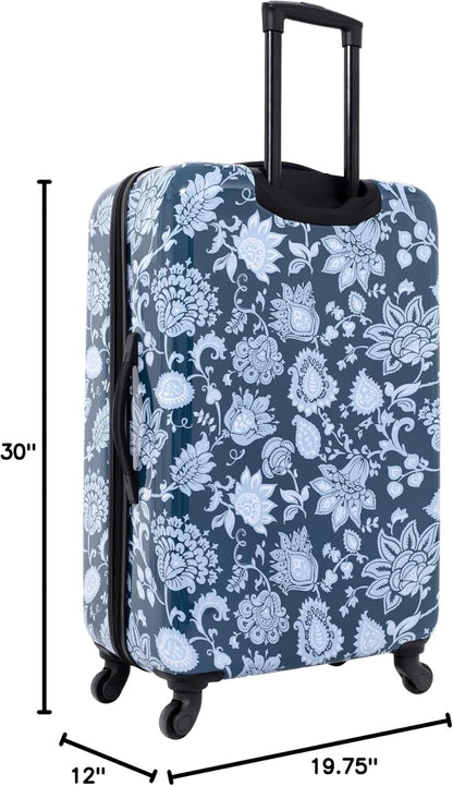 Bella Caronia 3 Piece or 20" Carry-On Voguish Luggage Set, Style Flora, 20" Carry-On