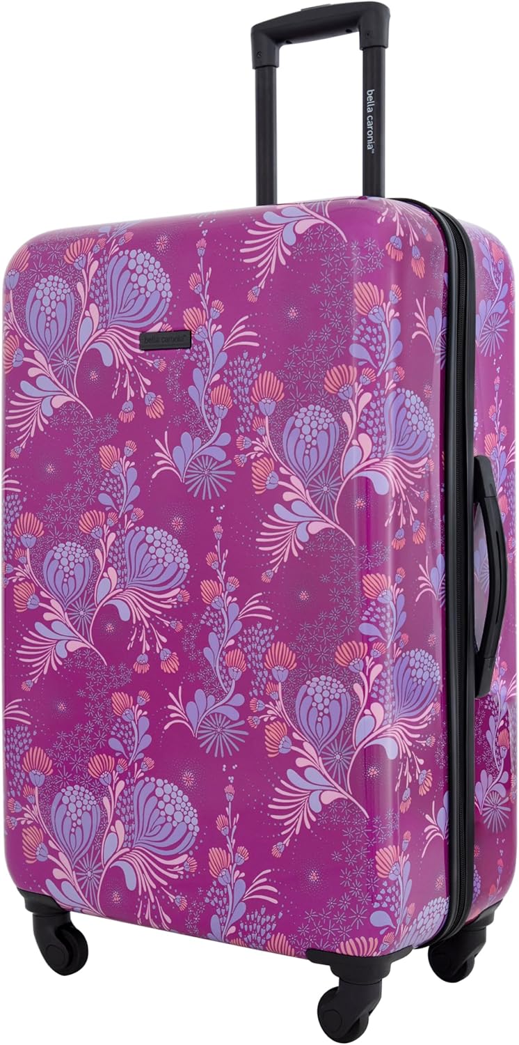 Bella Caronia 3 Piece or 20" Carry-On Voguish Luggage Set, Style Flora, 20" Carry-On