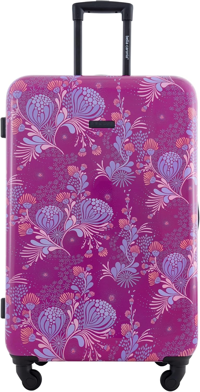 Bella Caronia 3 Piece or 20" Carry-On Voguish Luggage Set, Style Flora, 20" Carry-On