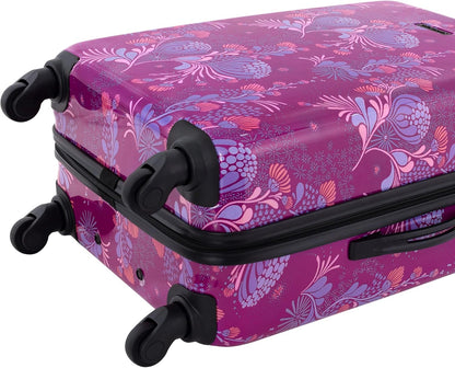Bella Caronia 3 Piece or 20" Carry-On Voguish Luggage Set, Style Flora, 20" Carry-On