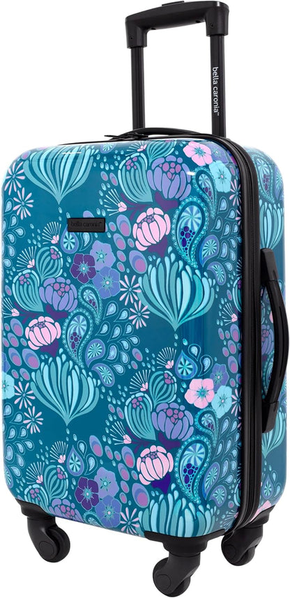 Bella Caronia 3 Piece or 20" Carry-On Voguish Luggage Set, Style Flora, 20" Carry-On