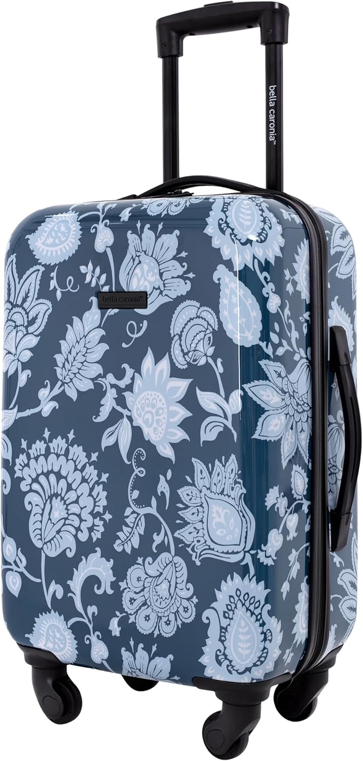 Bella Caronia 3 Piece or 20" Carry-On Voguish Luggage Set, Style Flora, 20" Carry-On