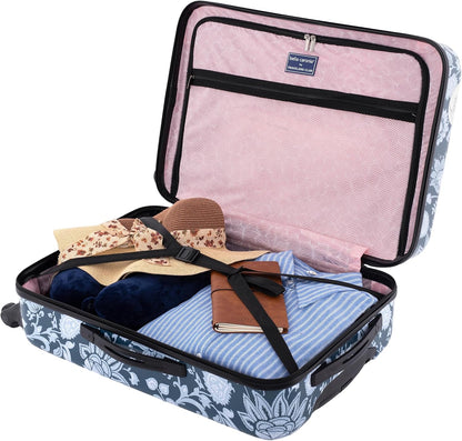 Bella Caronia 3 Piece or 20" Carry-On Voguish Luggage Set, Style Flora, 20" Carry-On