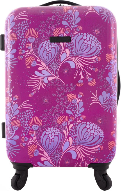 Bella Caronia 3 Piece or 20" Carry-On Voguish Luggage Set, Style Flora, 20" Carry-On