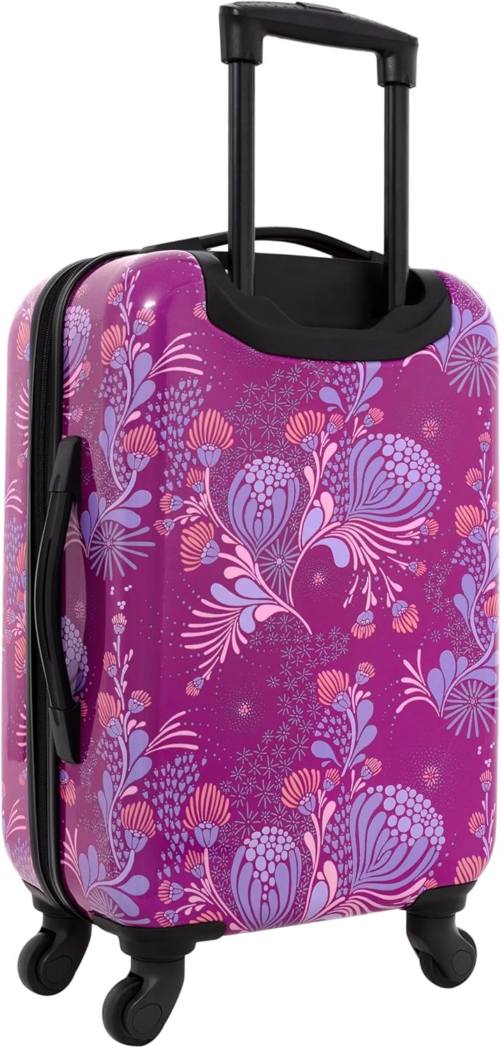 Bella Caronia 3 Piece or 20" Carry-On Voguish Luggage Set, Style Flora, 20" Carry-On