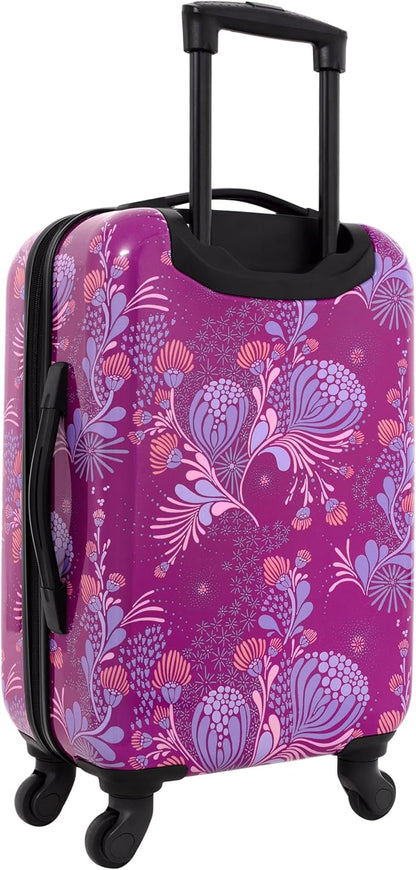 Bella Caronia 3 Piece or 20" Carry-On Voguish Luggage Set, Style Flora, 20" Carry-On