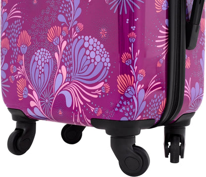 Bella Caronia 3 Piece or 20" Carry-On Voguish Luggage Set, Style Flora, 20" Carry-On