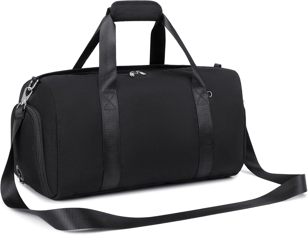 Duffle Bag for Girls Dance Ballet Travel Overnight Sports Gym Bag with Separate Dry Wet Pocket and Shoes Compartment