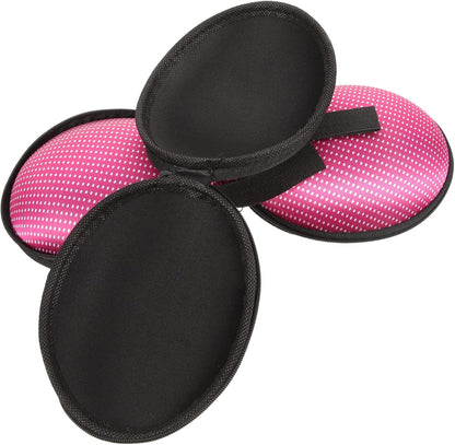 2Pcs Travel Organizer Bag Portable Underwear Storage Case Nylon Lingerie Pouch for Invisible Bras Compact Travel Accessory with Strap for Easy Carrying and Privacy