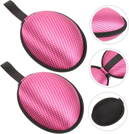 2Pcs Travel Organizer Bag Portable Underwear Storage Case Nylon Lingerie Pouch for Invisible Bras Compact Travel Accessory with Strap for Easy Carrying and Privacy