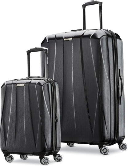 Centric 2 Hardside Expandable Luggage with Spinner Wheels, Caribbean Blue, Carry-On 20-Inch