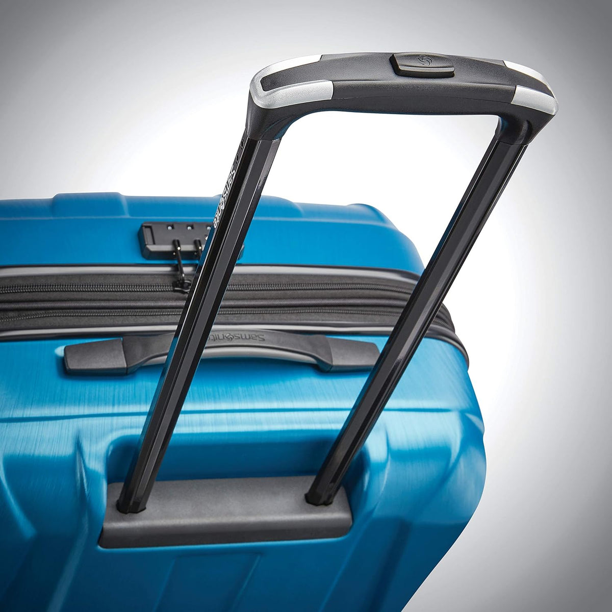 Centric 2 Hardside Expandable Luggage with Spinner Wheels, Caribbean Blue, Carry-On 20-Inch