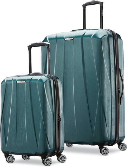 Centric 2 Hardside Expandable Luggage with Spinner Wheels, Caribbean Blue, Carry-On 20-Inch