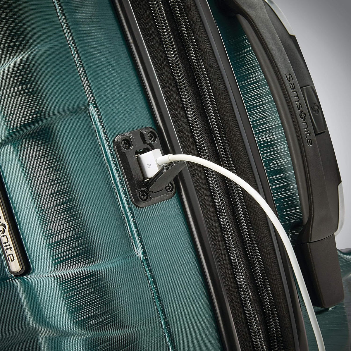 Centric 2 Hardside Expandable Luggage with Spinner Wheels, Caribbean Blue, Carry-On 20-Inch