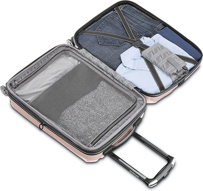 Centric 2 Hardside Expandable Luggage with Spinner Wheels, Caribbean Blue, Carry-On 20-Inch