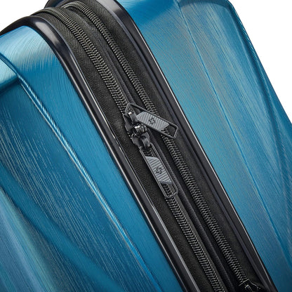 Centric 2 Hardside Expandable Luggage with Spinner Wheels, Caribbean Blue, Carry-On 20-Inch
