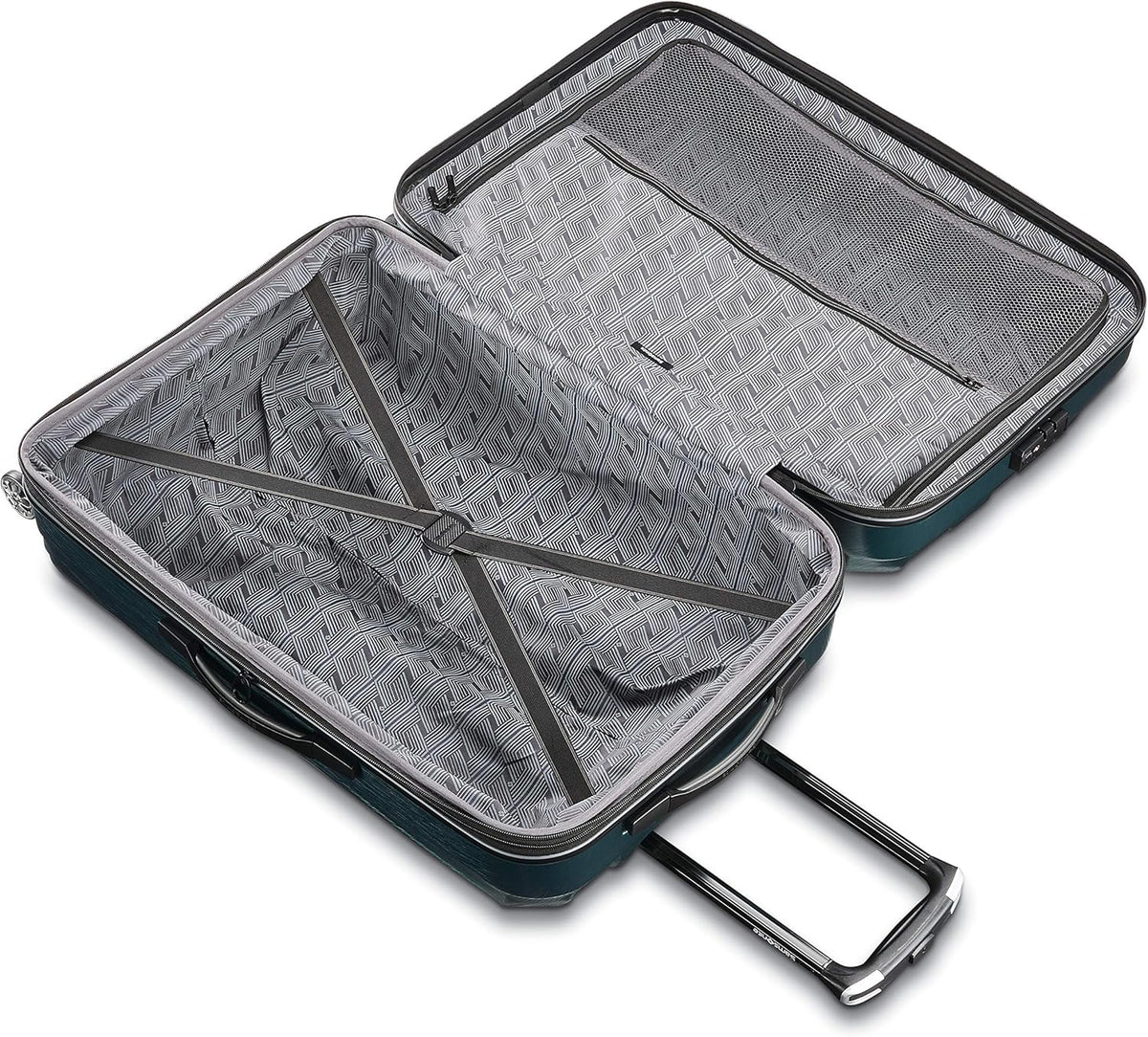 Centric 2 Hardside Expandable Luggage with Spinner Wheels, Caribbean Blue, Carry-On 20-Inch