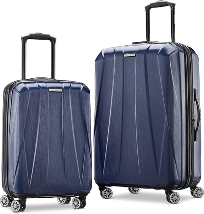 Centric 2 Hardside Expandable Luggage with Spinner Wheels, Caribbean Blue, Carry-On 20-Inch