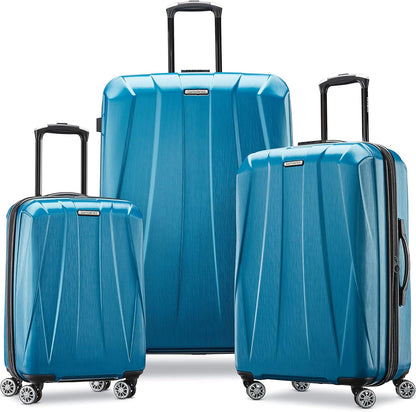 Centric 2 Hardside Expandable Luggage with Spinner Wheels, Caribbean Blue, Carry-On 20-Inch
