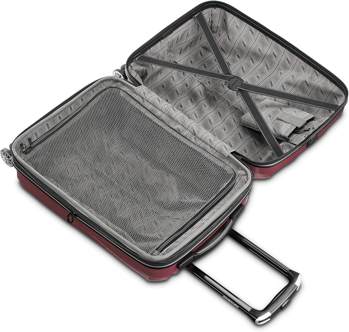 Centric 2 Hardside Expandable Luggage with Spinner Wheels, Caribbean Blue, Carry-On 20-Inch