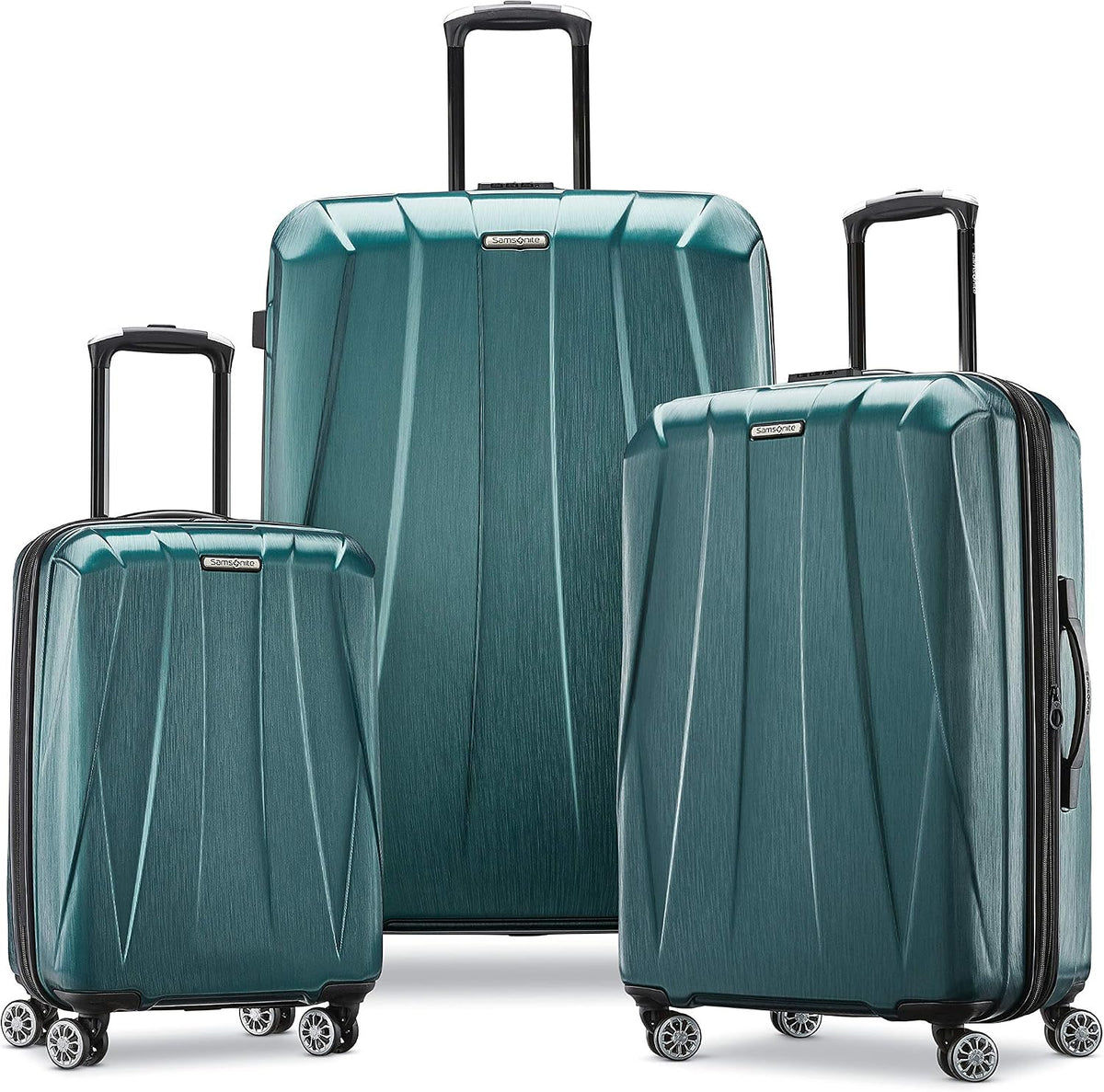Centric 2 Hardside Expandable Luggage with Spinner Wheels, Caribbean Blue, Carry-On 20-Inch