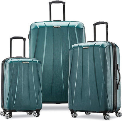 Centric 2 Hardside Expandable Luggage with Spinner Wheels, Caribbean Blue, Carry-On 20-Inch
