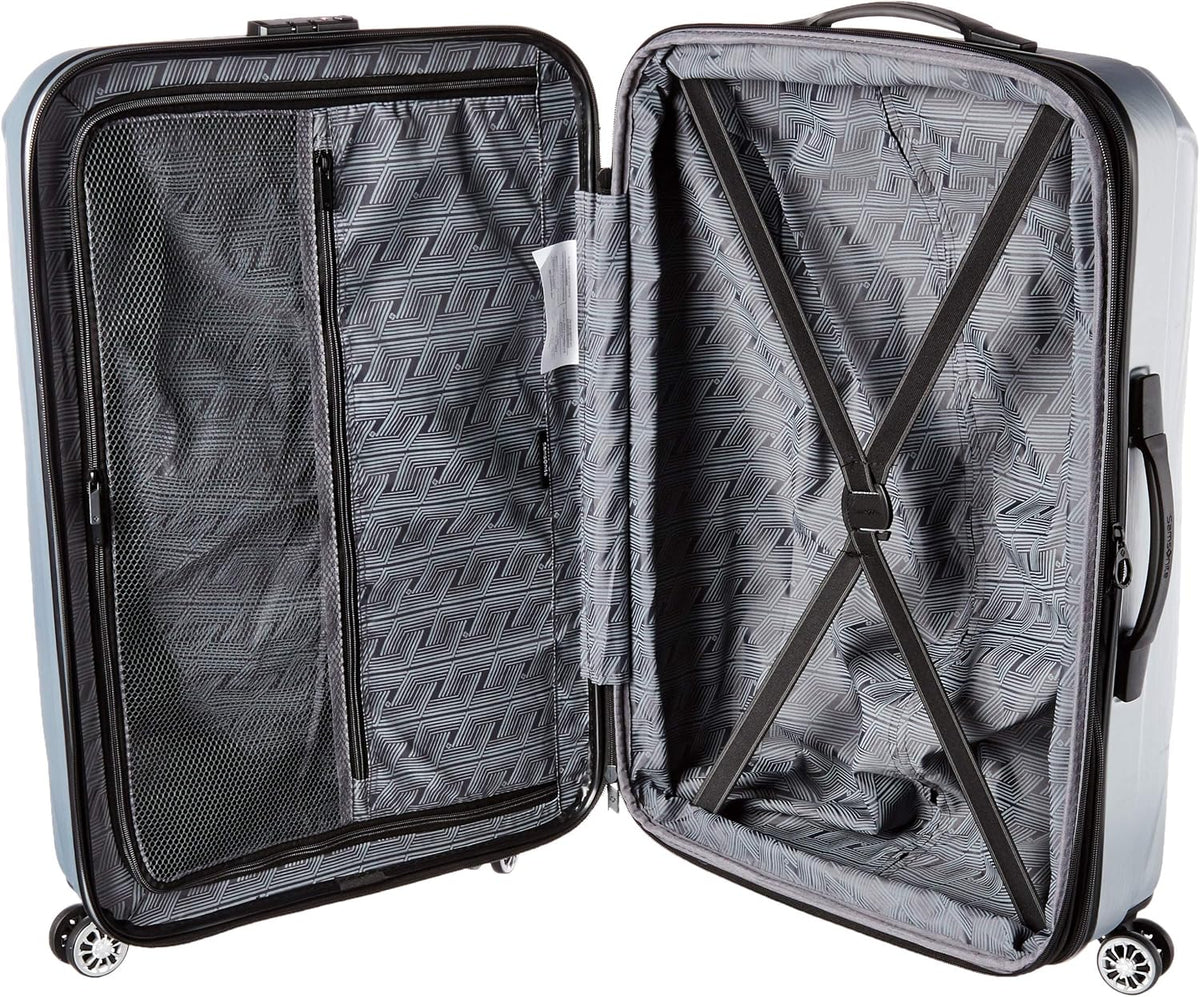 Centric 2 Hardside Expandable Luggage with Spinner Wheels, Caribbean Blue, Carry-On 20-Inch