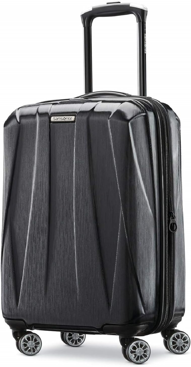 Centric 2 Hardside Expandable Luggage with Spinner Wheels, Caribbean Blue, Carry-On 20-Inch