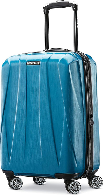 Centric 2 Hardside Expandable Luggage with Spinner Wheels, Caribbean Blue, Carry-On 20-Inch
