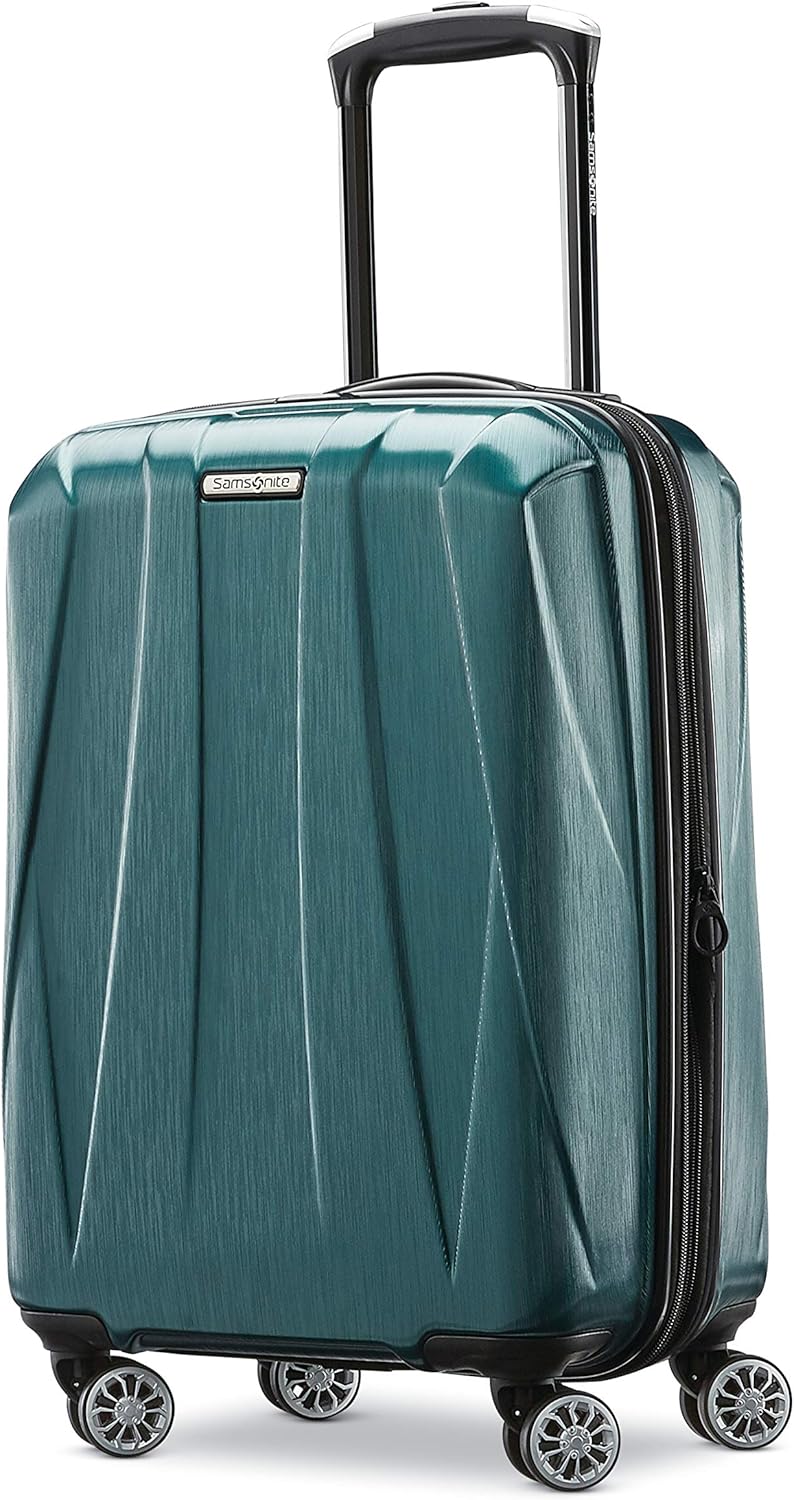 Centric 2 Hardside Expandable Luggage with Spinner Wheels, Caribbean Blue, Carry-On 20-Inch