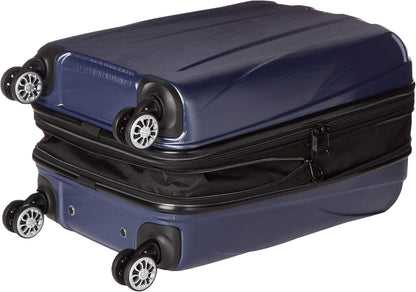 Centric 2 Hardside Expandable Luggage with Spinner Wheels, Caribbean Blue, Carry-On 20-Inch