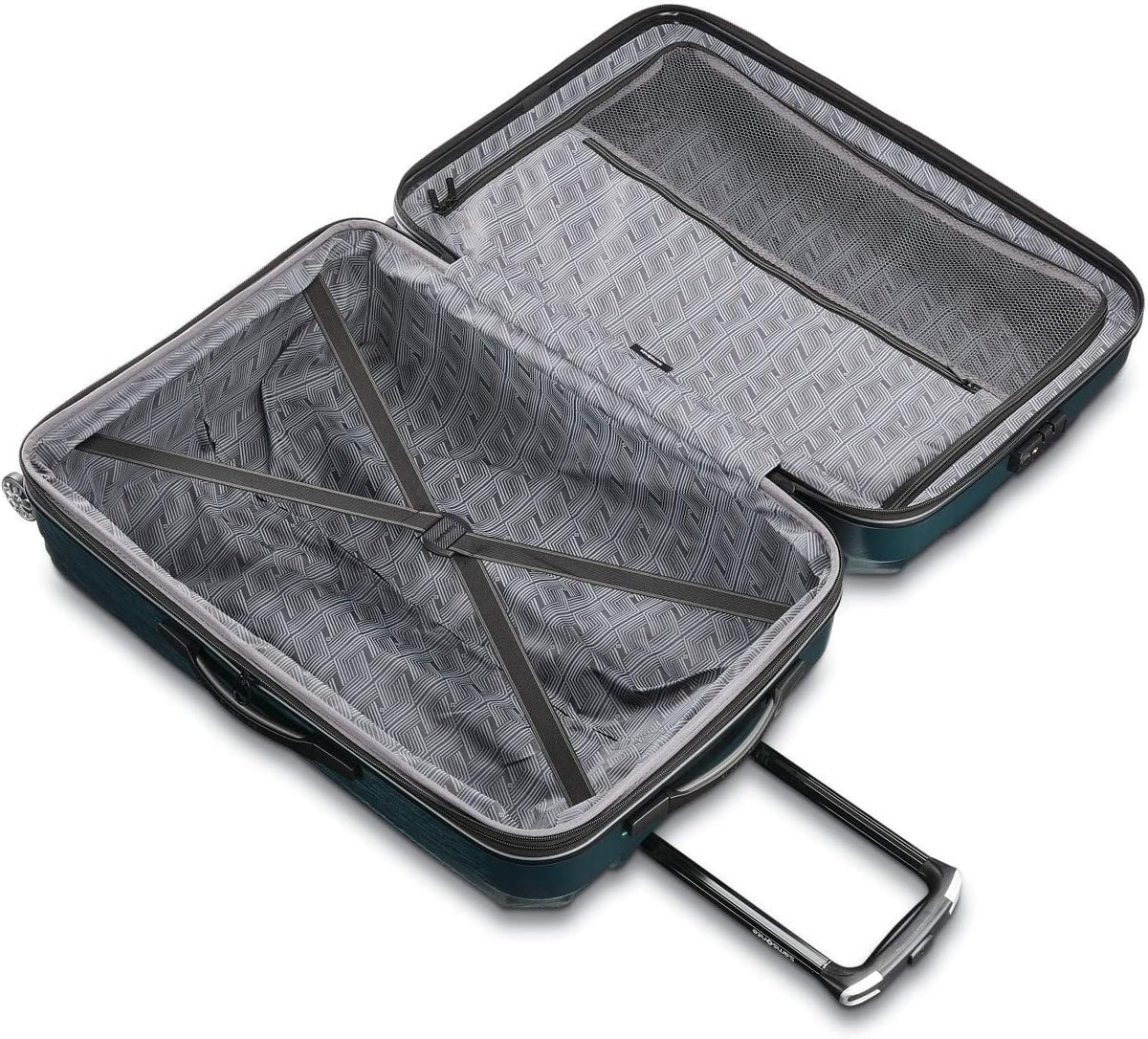 Centric 2 Hardside Expandable Luggage with Spinner Wheels, Caribbean Blue, Carry-On 20-Inch