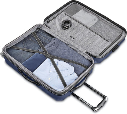Centric 2 Hardside Expandable Luggage with Spinner Wheels, Caribbean Blue, Carry-On 20-Inch